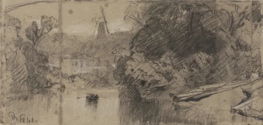River Landscape, Probably near Thorpe, Norfolk